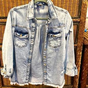 NWOT Pilcro Denim Shirt /Jacket